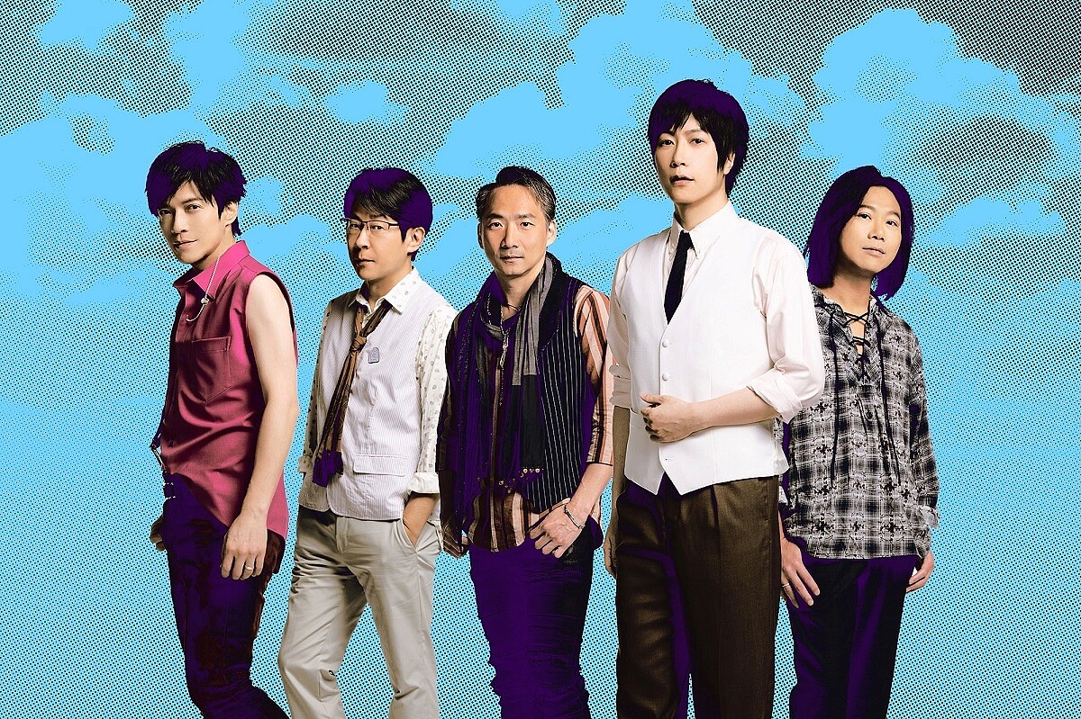 五月天本來預計周末在花蓮、高雄等四處開唱,不料遇上康芮颱風攪局宣布延期。圖/相信音樂提供