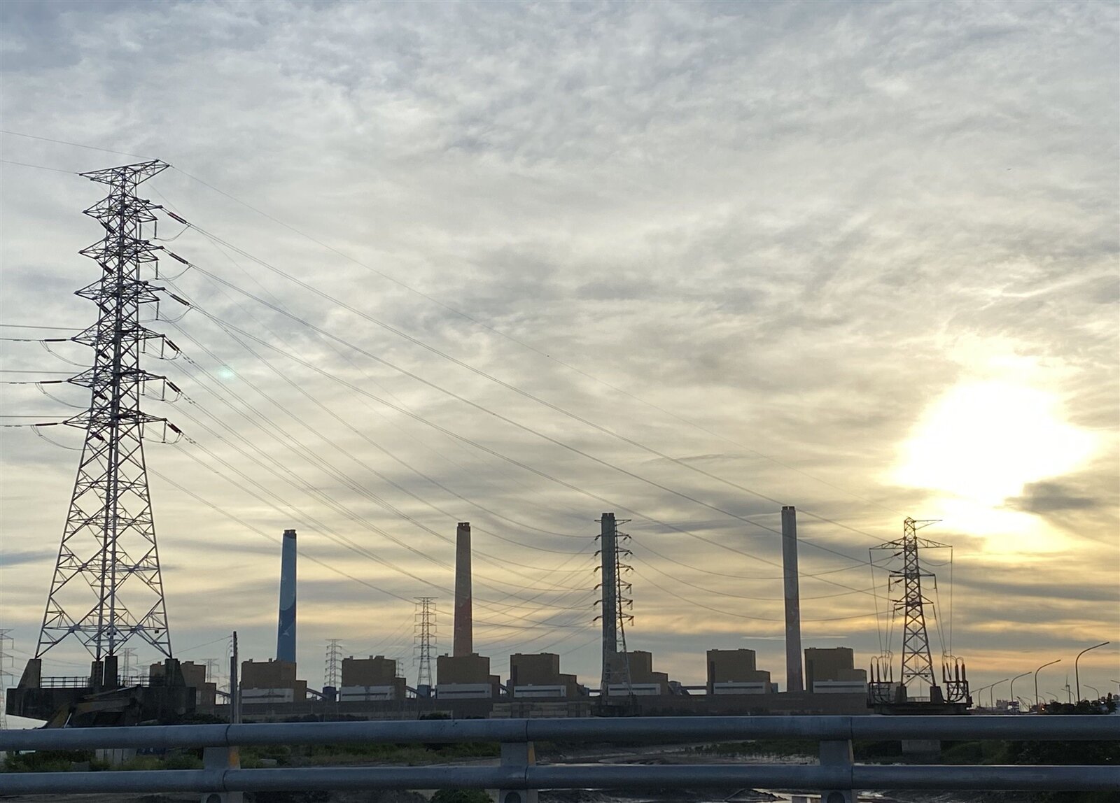 台中火力發電廠。記者趙容萱/攝影