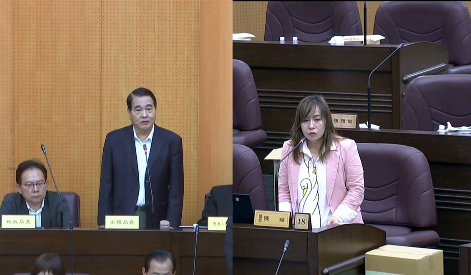 桃園市議員陳瑛建議市府補助原民水保計畫技師簽證費用，減輕負擔。圖：國民黨桃市部提供