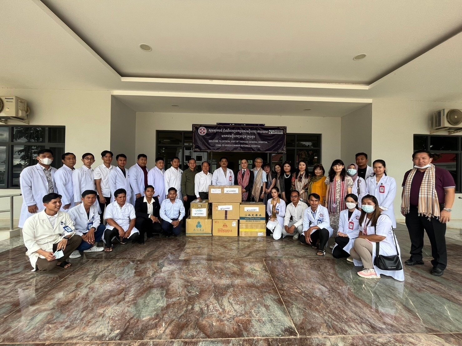 今日舉辦台柬醫衛健康產業國際交流研討會。圖:部桃提供