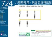 串聯3轉運站！桃交通局11／2起試辦「724」公車　滿足北桃園民眾乘車便利性