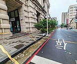 豪宅颱風天下磁磚雨險傷路人　桃市府出手下通牒