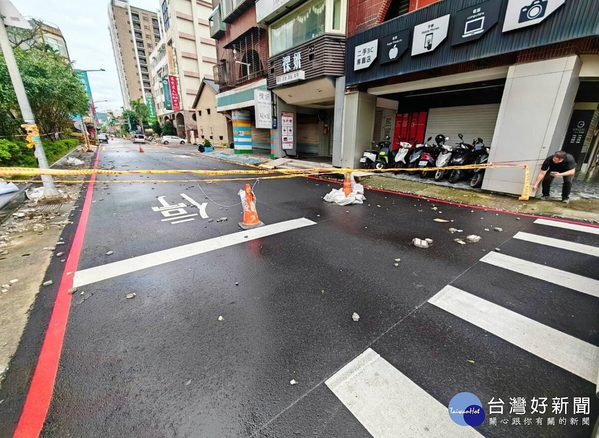 管委會漠視大樓磁磚雨問題　桃建管處祭出殺手鐧