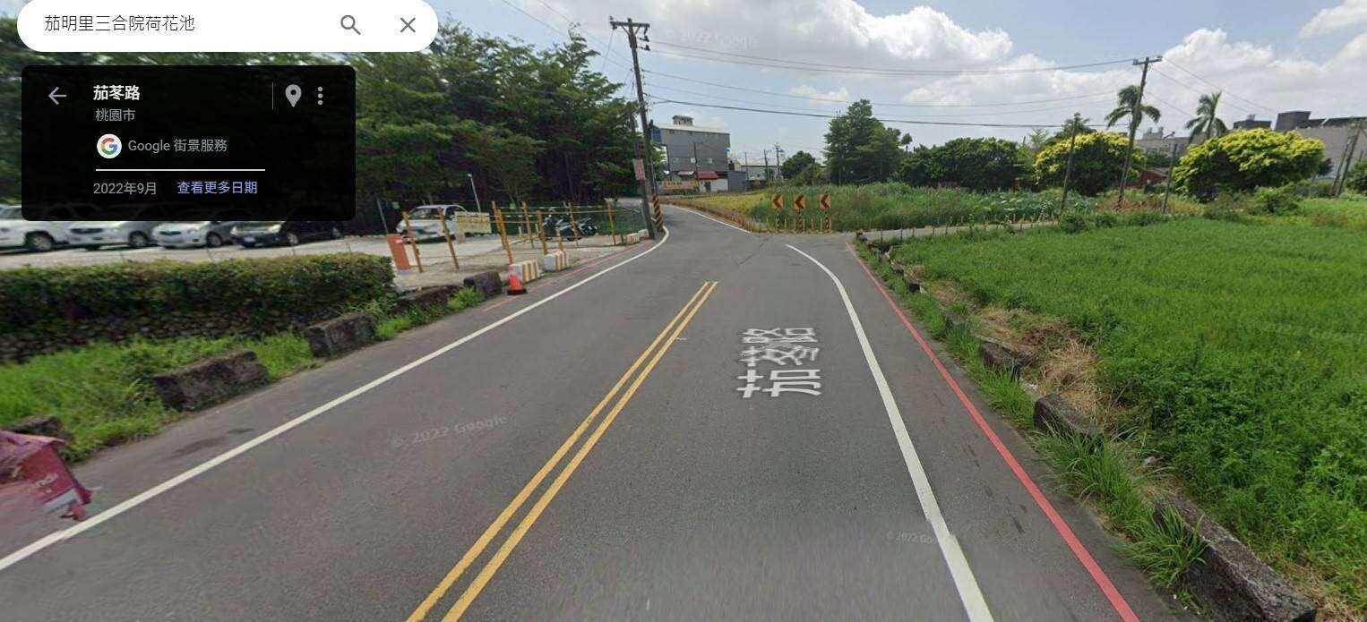 八德區茄苳路是桃園到八德重要替代道路。圖：翻攝自Goolge街景