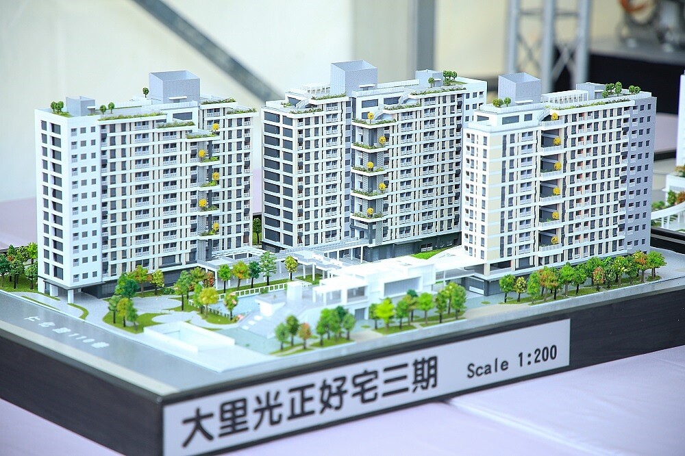大里光正三期好宅。圖/台中市府提供