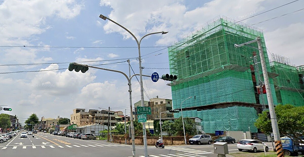 南科周邊區域像是善化，房市供需旺，土地交易量增，土地成交頻創高價。圖／google map