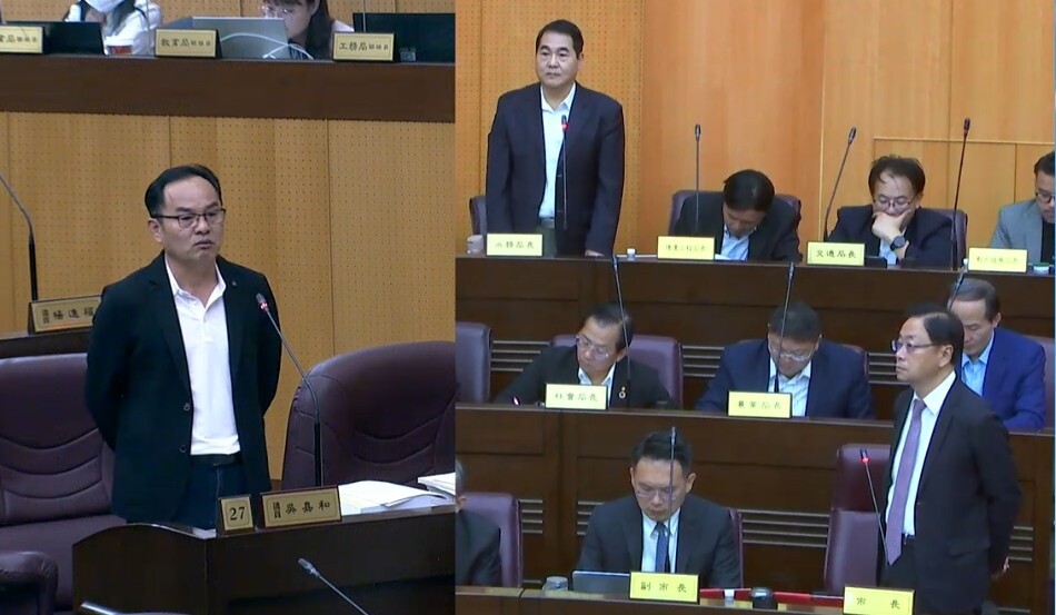 桃園市議員吳嘉和建議，中壢體育園區大巨蛋蓋好之後，在龍岡國小遷校現址周圍規範大範圍區段徵收，並興建客運轉運中心。圖：國民黨桃市黨部提供