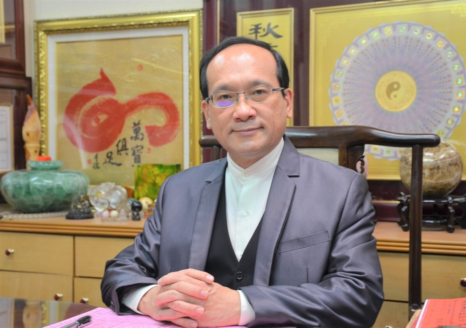 命理師楊登嵙分享立冬的民俗觀念。圖/本報資料照