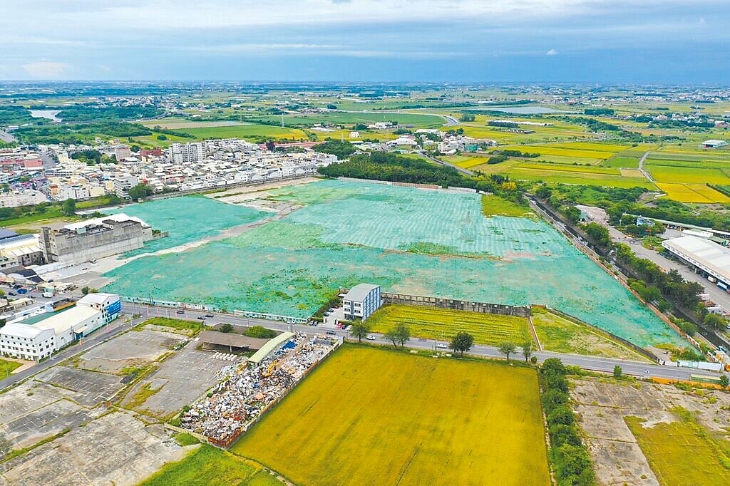 雲林北港工業園區（原萬有紙廠）因面積大、總價高，目前已2度流標。圖／台灣金聯提供