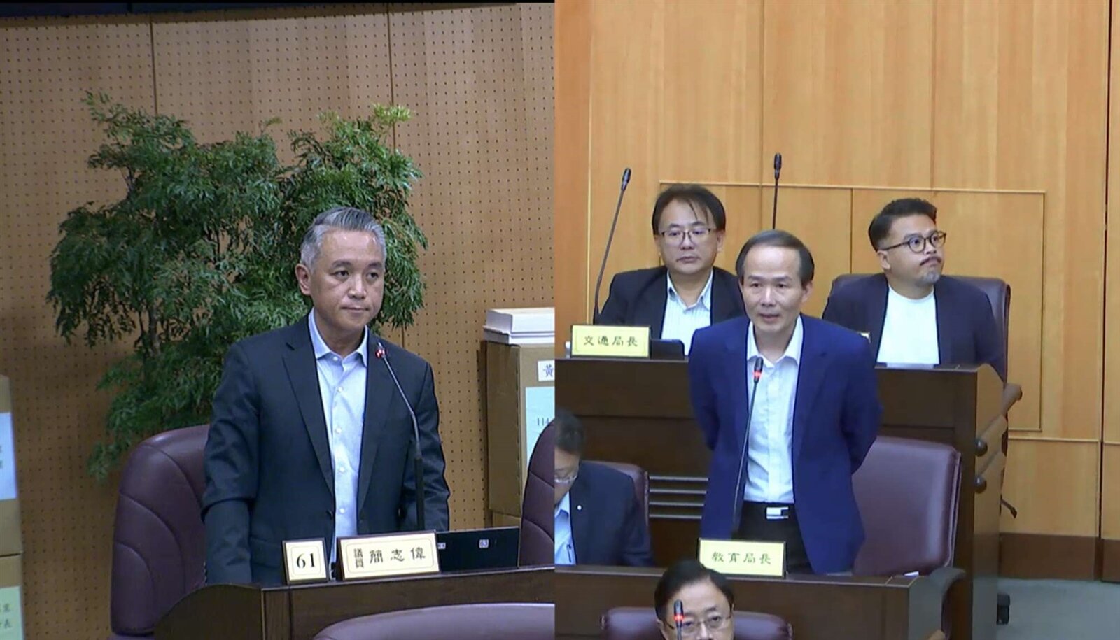 市議員簡志偉要求教育局針對「交友型」手機遊戲,應對學童預先做好足夠的性剝削防治教育及隱私權、數位界線的引導。圖:國民黨桃市黨部提供