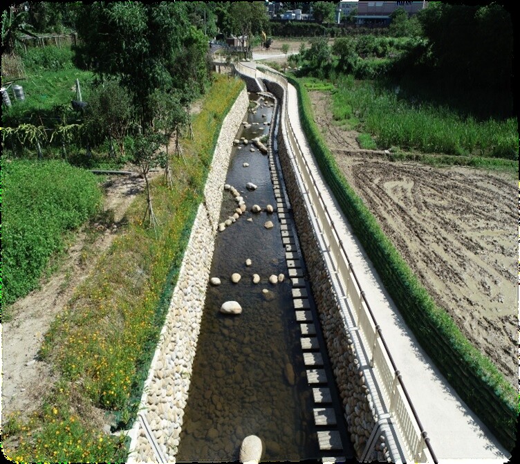 桃園市水務局打造大溪區街口溪生態水岸步道。圖：水務局提供