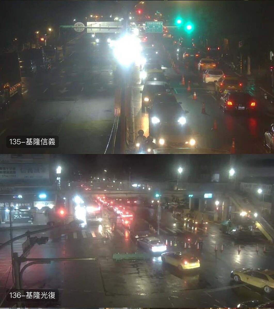 台北市基隆路車行地下道深夜11時，許多民眾塞在地下道內動彈不得，引發民怨。圖／議員陳宥丞提供