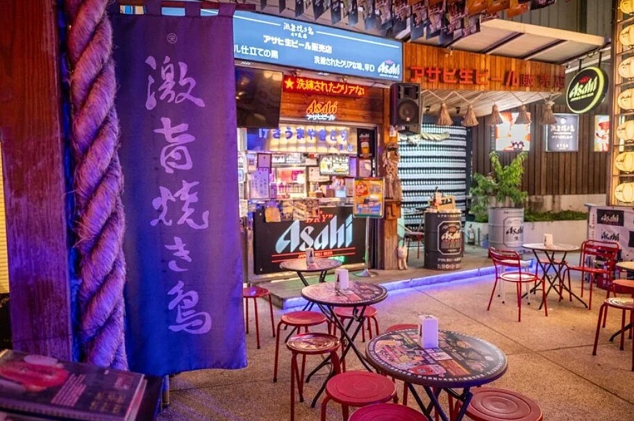 激旨燒き鳥逢甲二店,為今年中部唯一獲「五星金賞」樂活名攤。圖/台中市政府提供