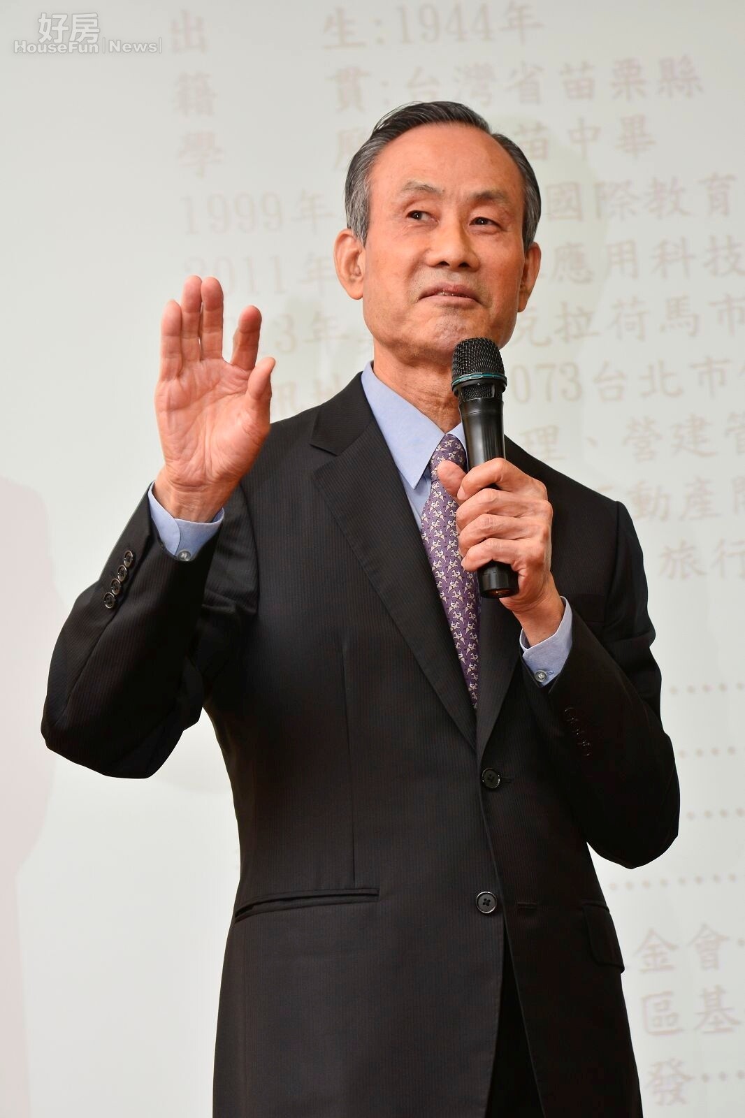 遠雄集團董事長趙藤雄,遠雄建設。(好房News記者 陳韋帆/攝影)