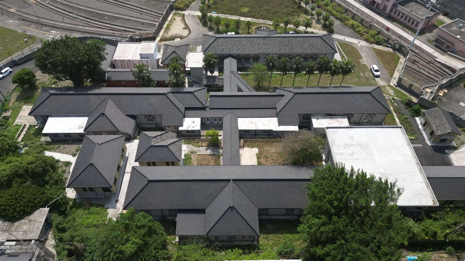 樂生園區於2009年被列為世界遺產潛力點之一,有獨特的王字型建築。圖:樂生療養院提供