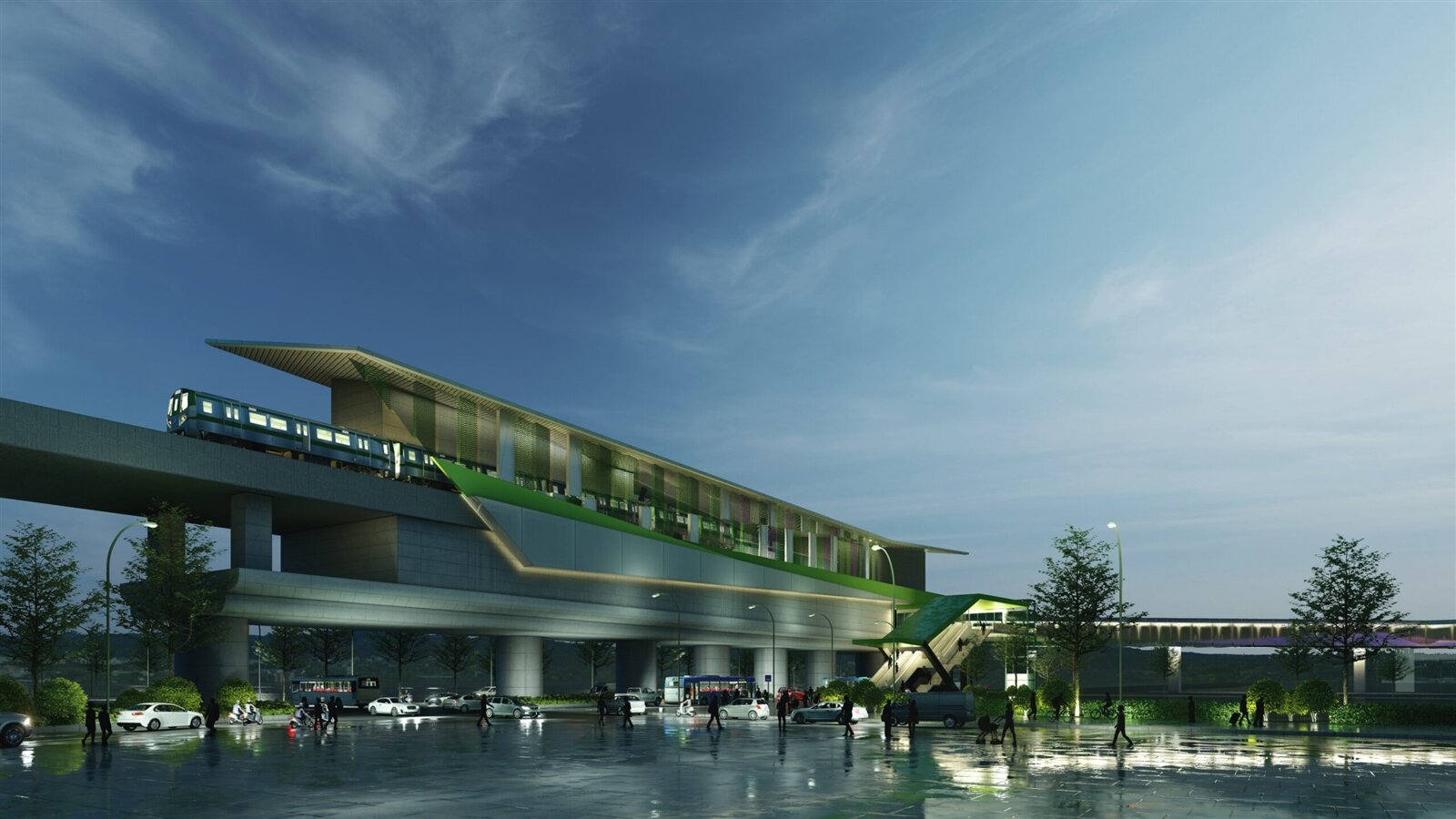 G19站模擬示意圖。圖:捷工局提供