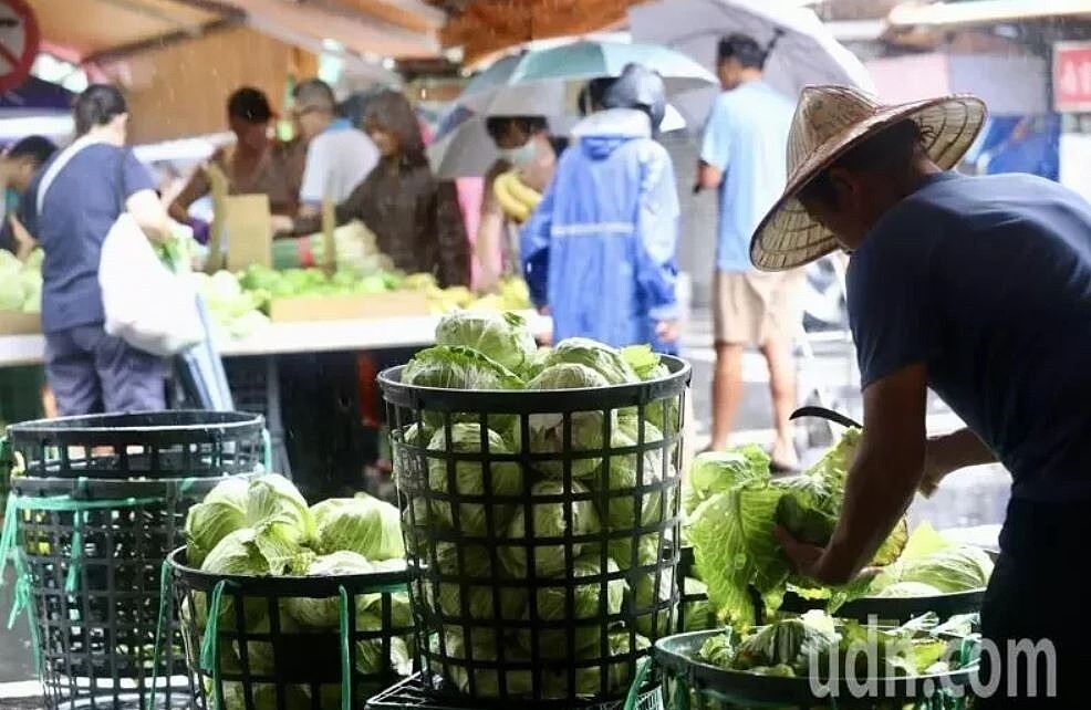 傳統市場示意圖。聯合報系資料照
