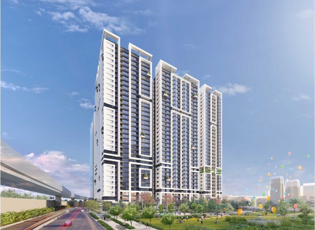 大陳單元4更新後建築示意圖。圖／新北市政府都市更新處