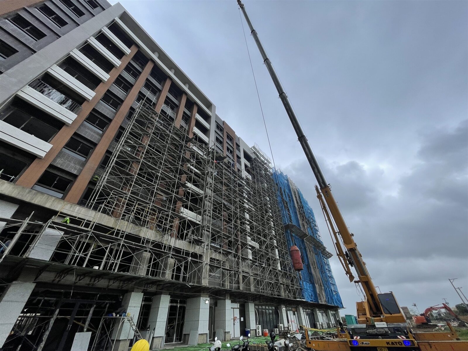 圖為桃園航空城安置住宅G17 基地。圖:住宅處提供