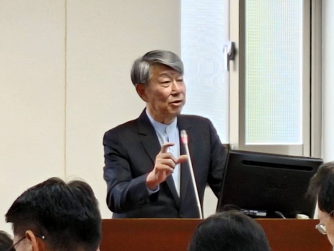 經濟部長郭智輝今日說明核電議題，表示目前只剩下核廢料處理這個命題。記者陳儷方／攝影 