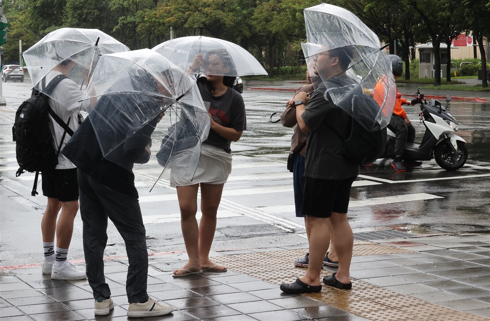 最近幾天東北季風影響，迎風面容易下雨，周六之前北台灣天氣涼，整天介約19-22度間。本報資料照片 