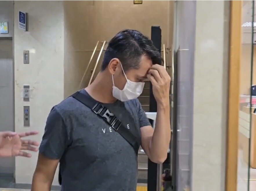 新北地院書記官游立綸涉勾結詐團。記者張宏業／攝影 