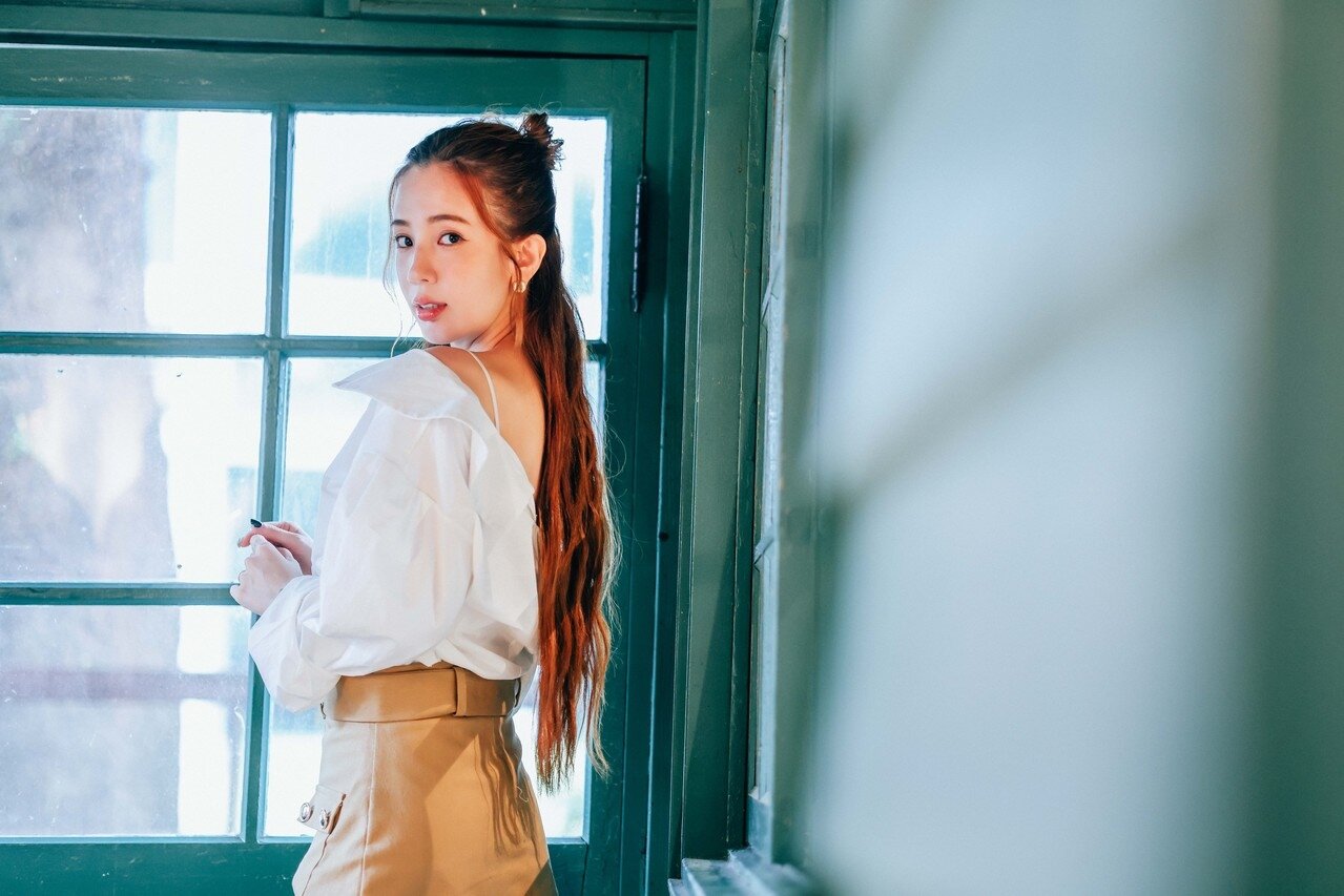 愛雅為了年底婚禮忙得不可開交。記者吳致碩/攝影