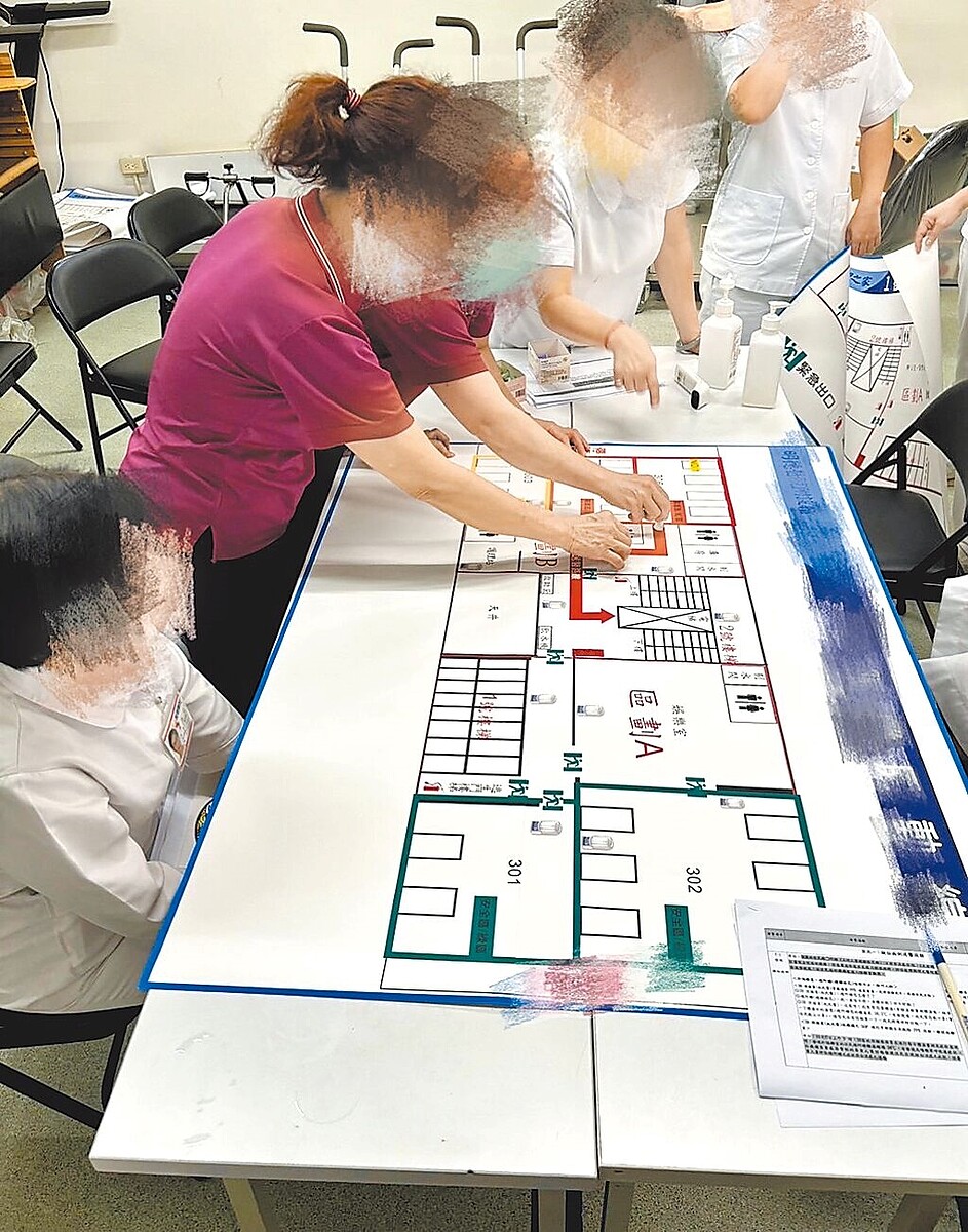 台中某精神護理之家因申請「衛福部住宿機構強化感染管制獎勵計畫」,11月初接受衛生局演練評核,卻爆發衛生局縱容評委霸凌的事端。圖/王任賢提供