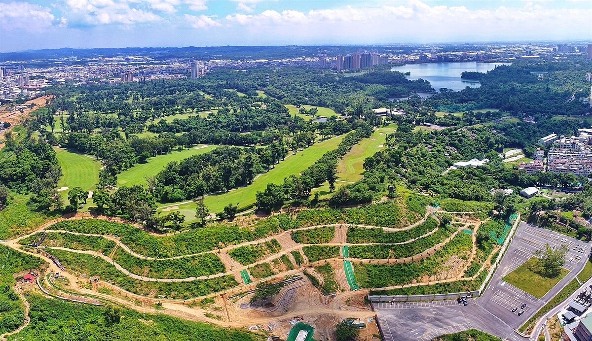 澄清湖高爾夫球場將轉型生態公園。圖／都市發展局提供