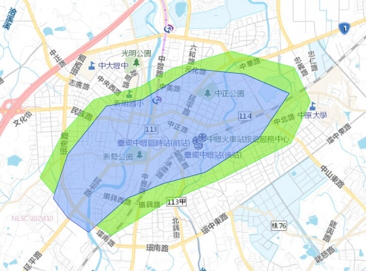 此次施工導致中壢、平鎮地區共34里停水、33里減壓，預計在今日下午18時復水。圖：翻攝自台水公司