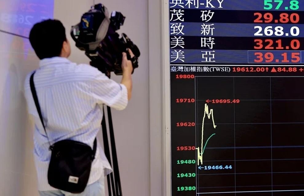 台股示意圖。圖/聯合報系資料照片