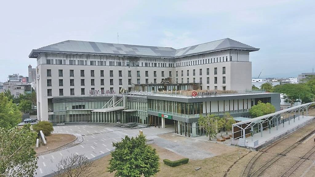 嘉義市阿里山林業鐵路北門車站飯店ROT案,煙波國際觀光公司被評為最優申請人。圖/林鐵及文資處提供