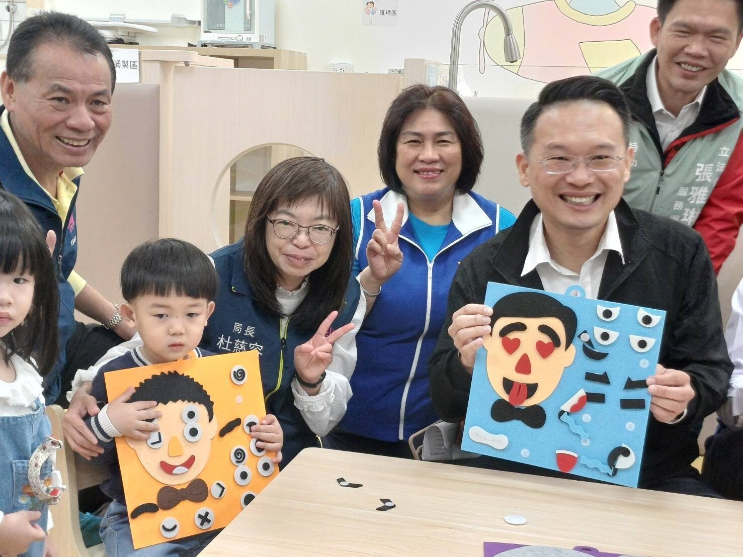 今日揭牌的「大園南港」及「大園五權」是桃園市第50處及第51處公共托育設施。圖:婦幼局提供