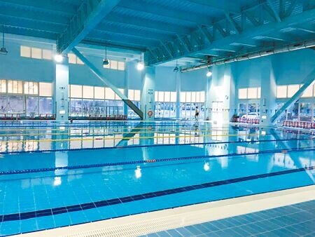 
蔡姓游泳教練本月1日陳屍嘉市國民運動中心游泳池。（本報資料照片∕廖素慧攝）
