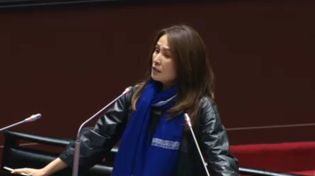 高金素梅昨日針對原住民族委員會推動族語政策資源分配差異,以及漠視族語老師權益提出質疑。示意圖:翻攝自立法院