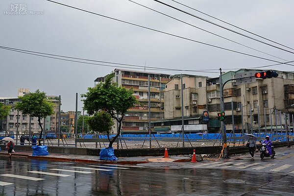 風雅頌舊址,永和史上最大開發案,工地現場,地點位於永和區竹林路上,建地,建案。(好房News記者 陳韋帆/攝影)
