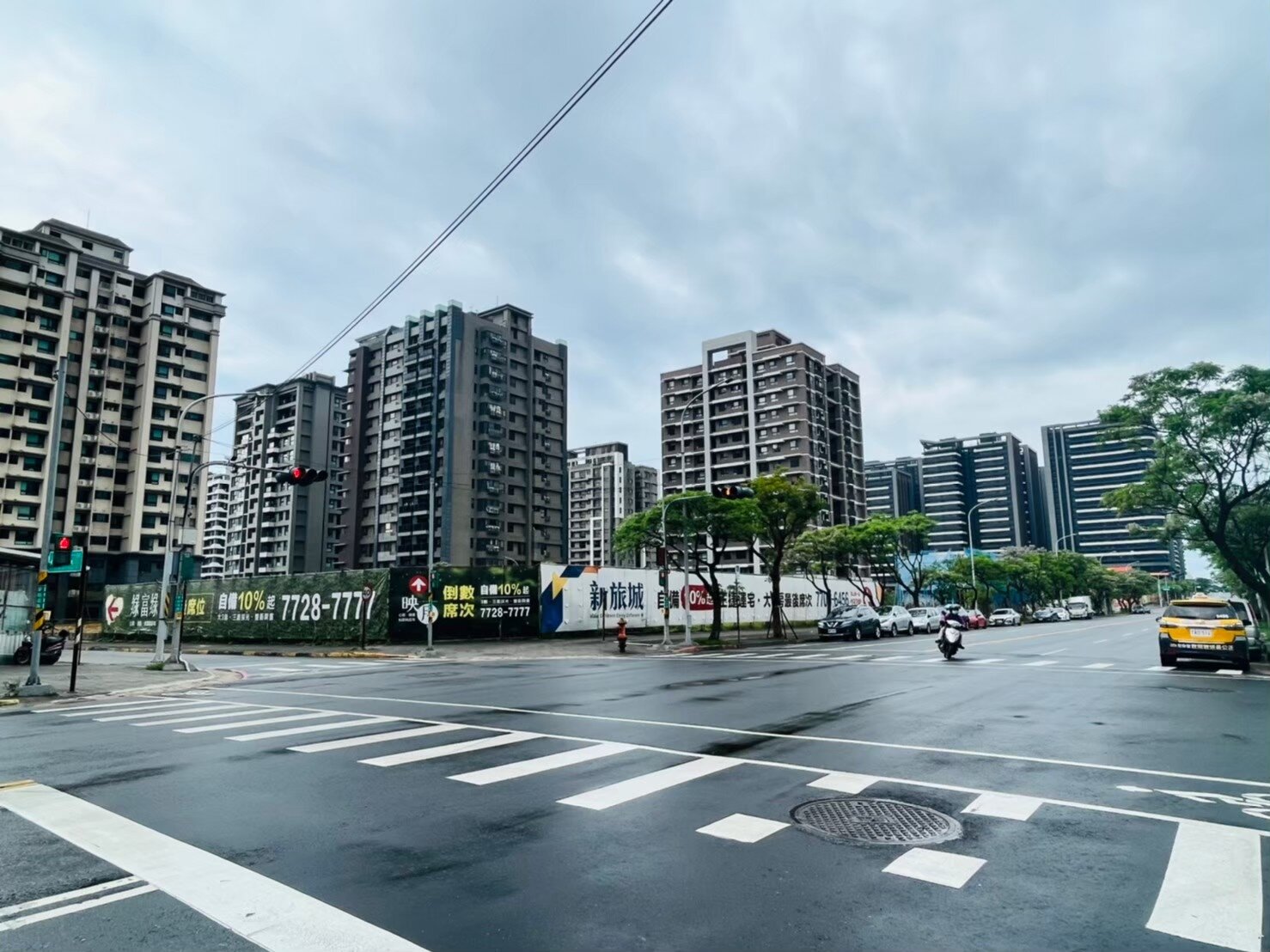 淡海新市鎮。記者游智文/攝影