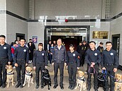 桃園警犬隊正式成軍　協助緝毒偵蒐、反恐防爆