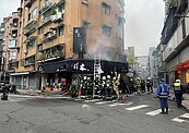 北市東區日式燒肉店起火！現場濃煙瀰漫　消防出動28人趕抵灌救