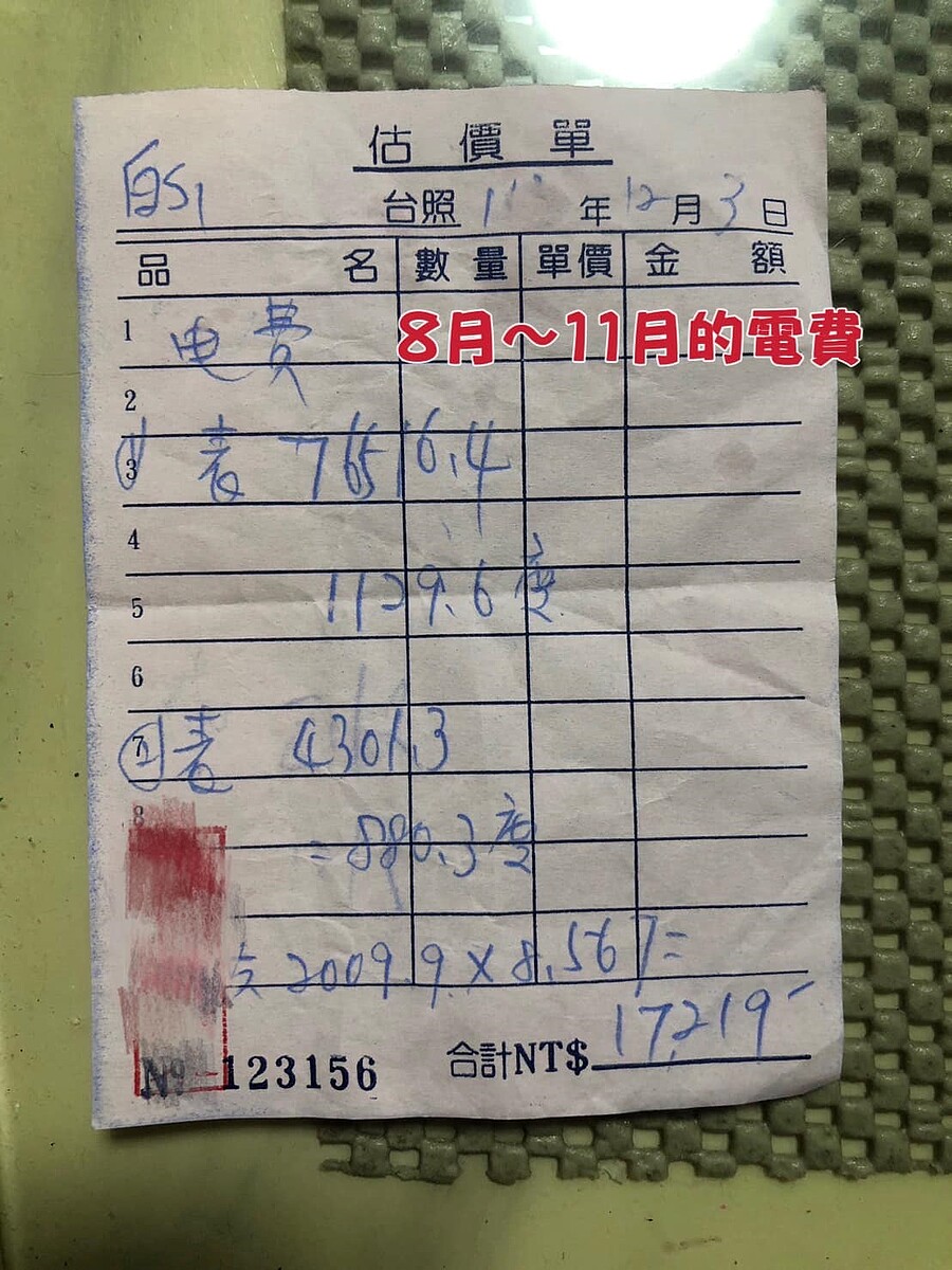 店家表示，這次決定熄燈是因為無法承受每度8.567元的高額電價。圖／沾醬雞排臉書