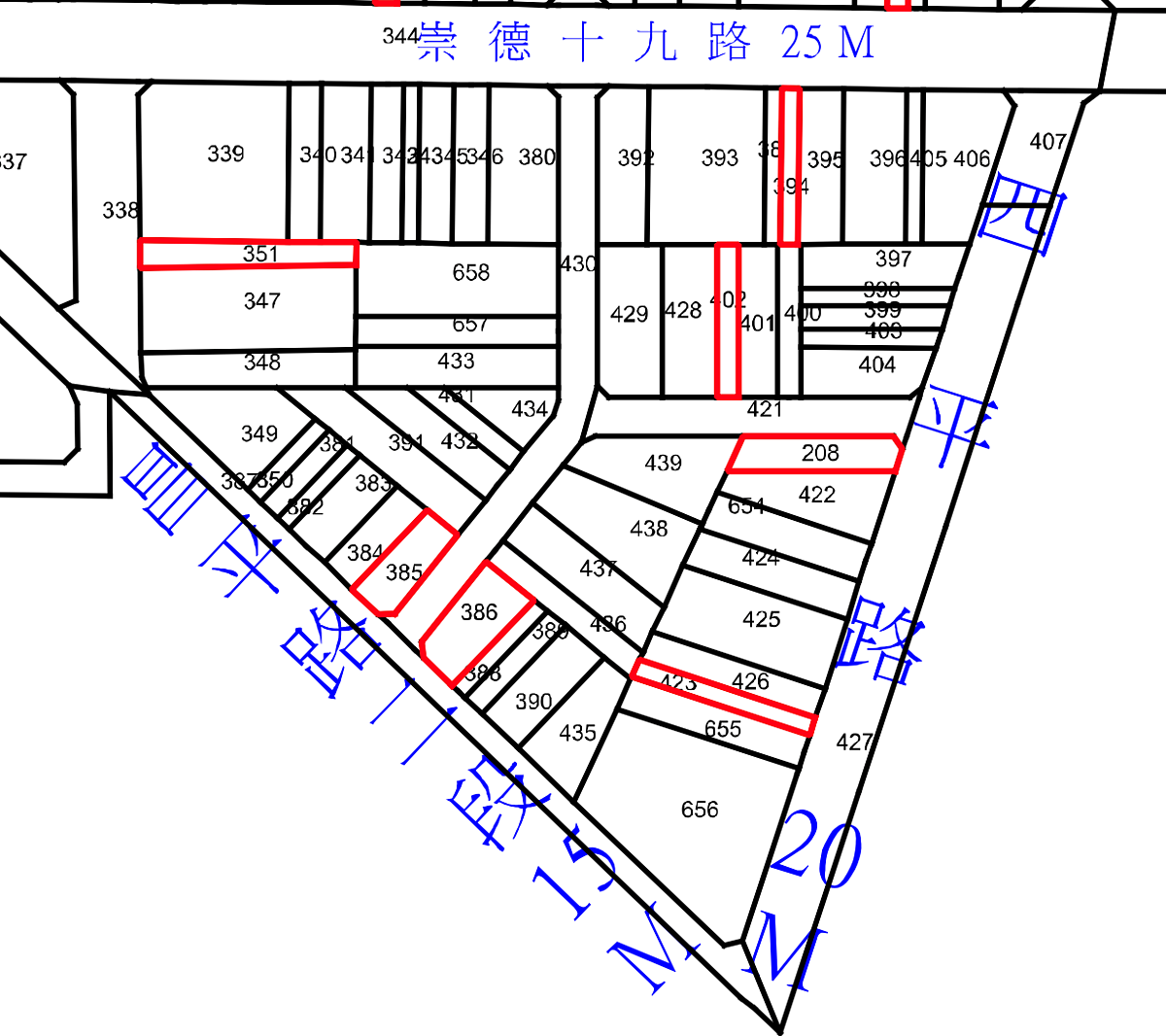 整併「豐莚」旁千坪基地!大陸建設砸13.4億台中14期再下一城 台中14期標售。圖/翻攝自台中市地政局