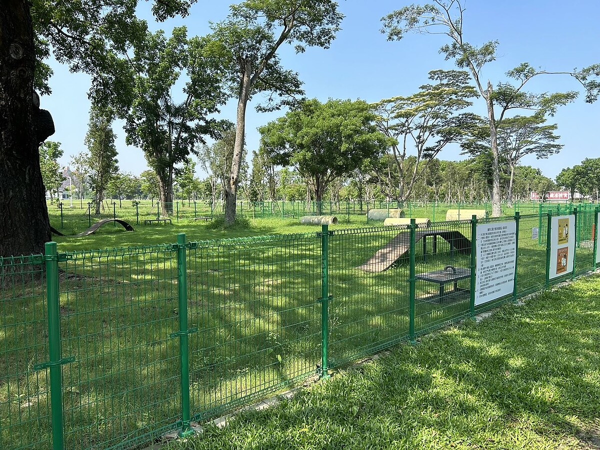 岡山又有寵物公園即將完工。圖／高雄市公園處提供