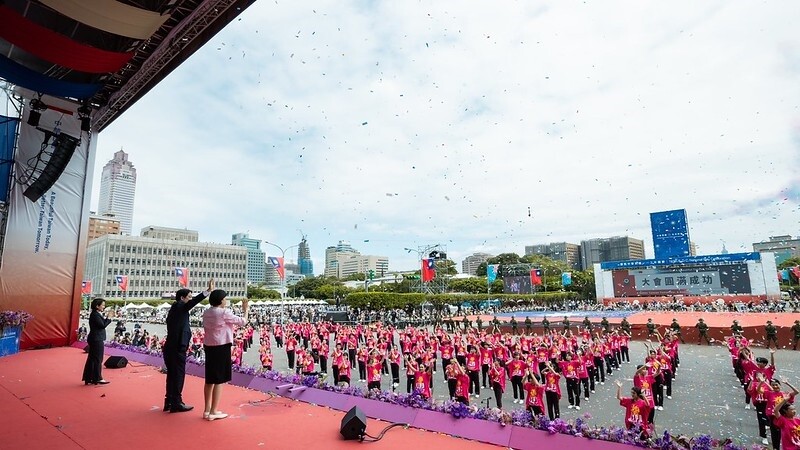 國慶大會（圖／總統府官網）