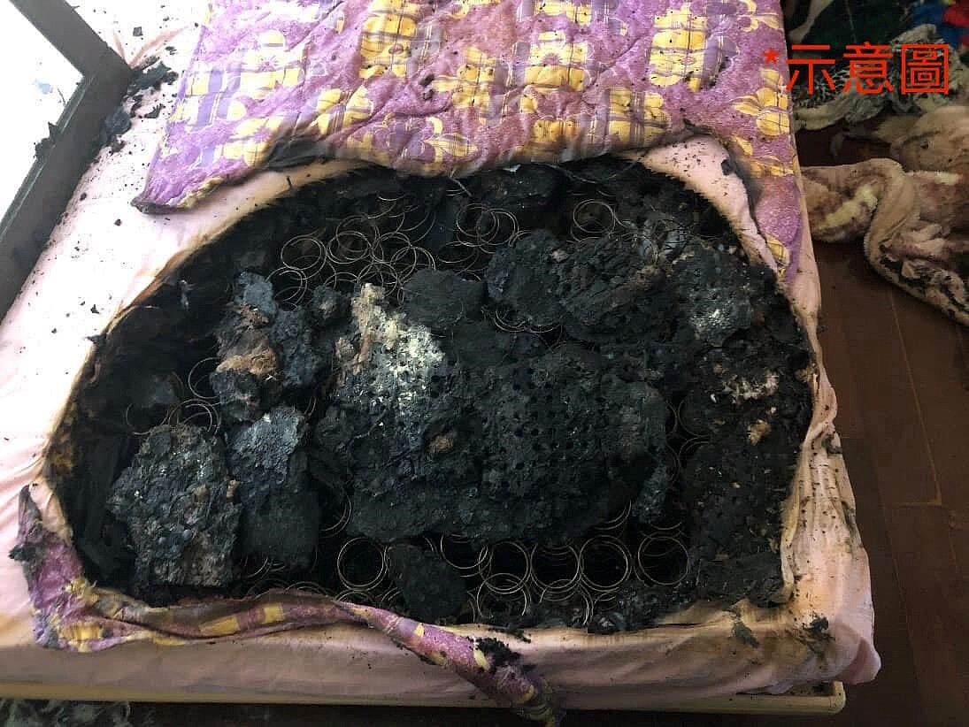 冬至再迎冷氣團!使用「發熱家電」注意安全 消防局提醒:保持適當距離 民眾案例資料照/取自臺中市政府消防局第六救災救護大隊協和分隊臉書