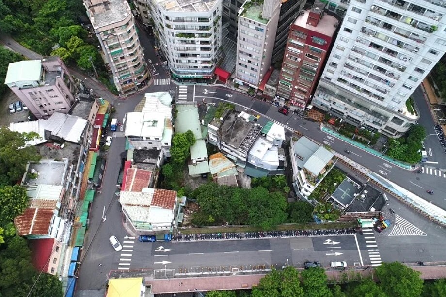 新北市城鄉局辦理公設用地通盤檢討,新店永安街北側機關用地變更為社福用地。圖/新北市城鄉局提供