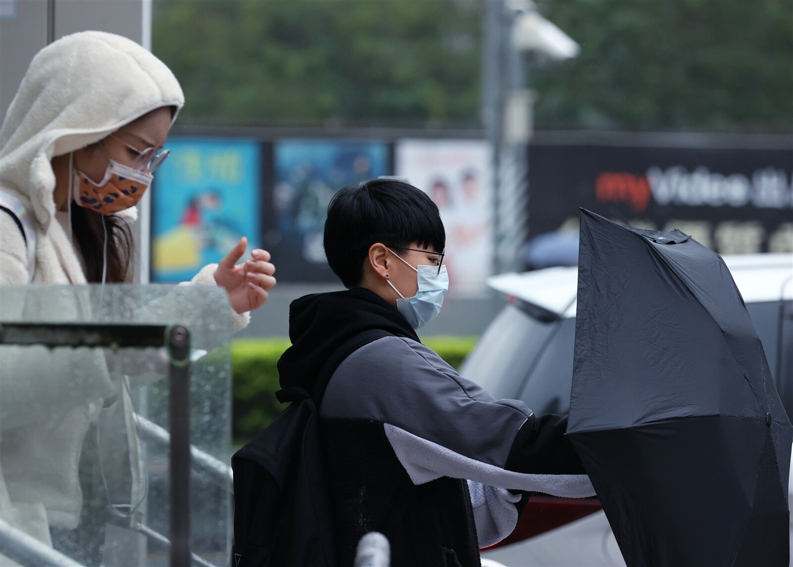 南方水氣北移，中央氣象署發布大雨特報。本報資料照片 