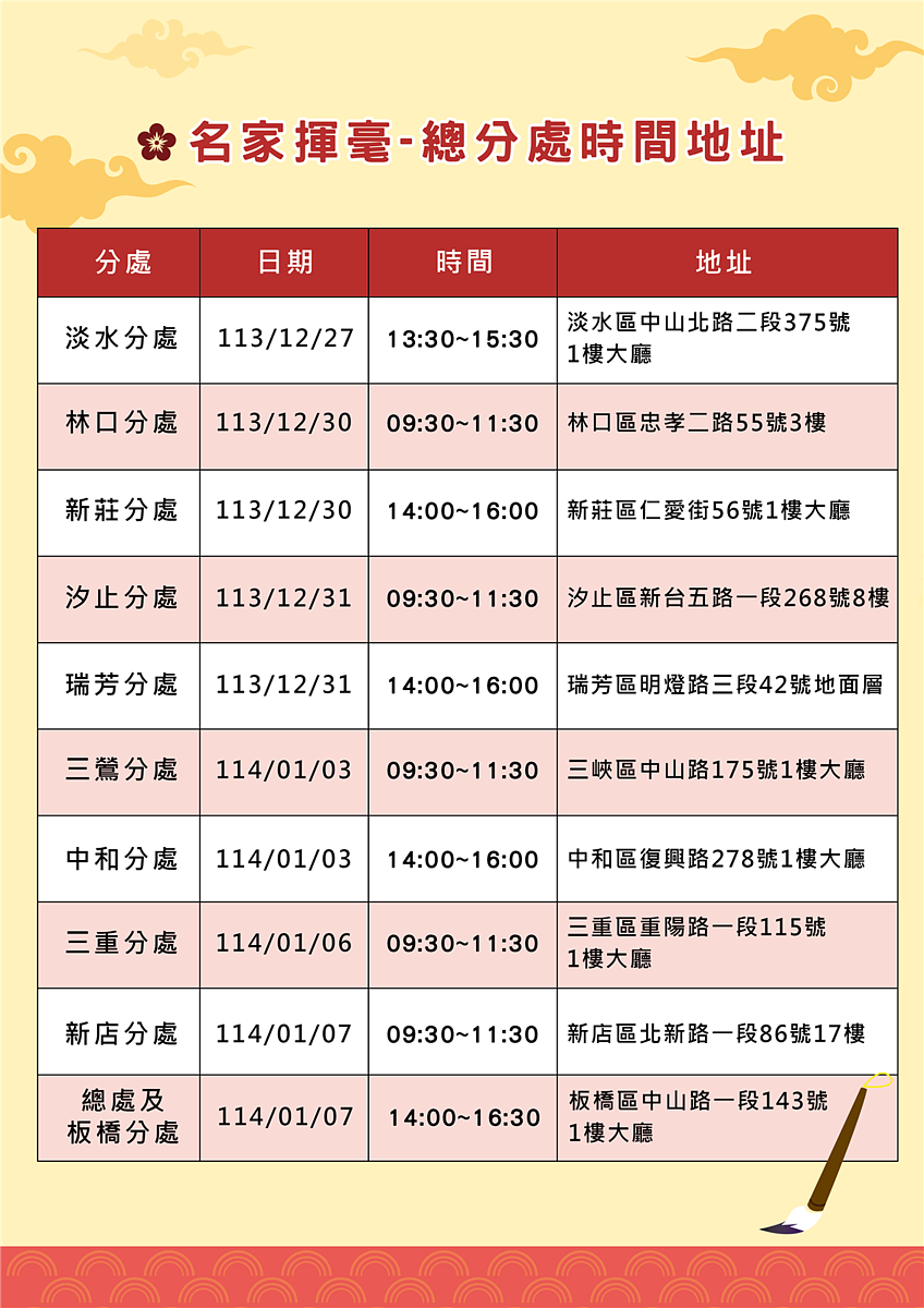 捐發票換春聯、抽禮券。圖/新北市政府稅捐稽徵處提供