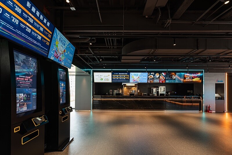 桃知道威秀影城售內部。圖/截自威秀影城官網