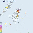 轟隆隆響不停！大雷雨轟炸5縣市　警戒區域一次看