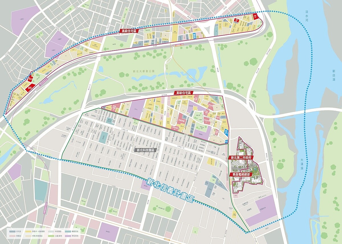 三重區有新北第二行政中心、新北科技園區等利多,房市正在蛻變中。示意圖/現場提供